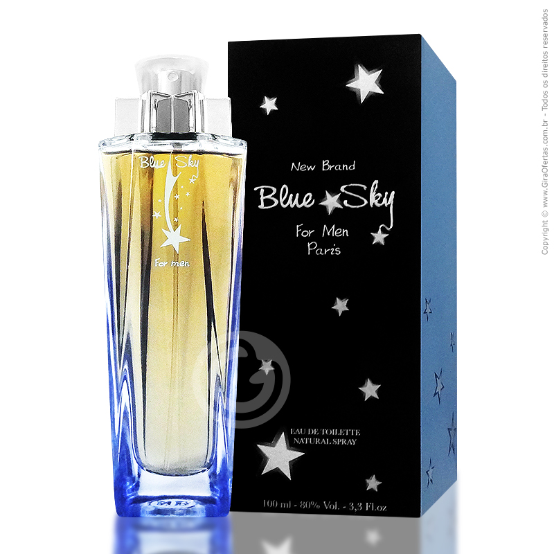 New Brand Blue Sky Eau De Toilette Perfume Masculino 100ml