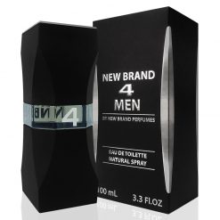 Perfume New Brand 4 Men De Toilette Masculino 100ml