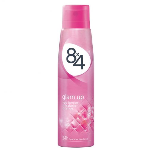 8x4 Glam Up Spray Desodorante Perfumado