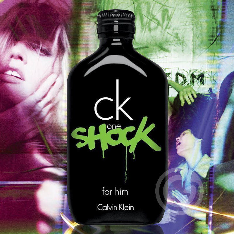 CK One Shock for Him Calvin Klein Eau de Toilette Masculino - GiraOfertas