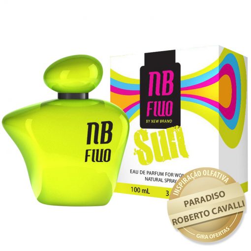 Perfume NB Fluo Sun New Brand Eau De Parfum Feminino