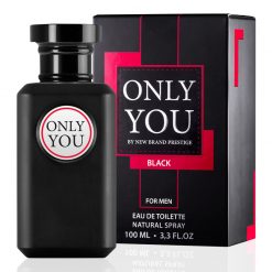 Only You Black New Brand Prestige Eau de Toilette Masculino