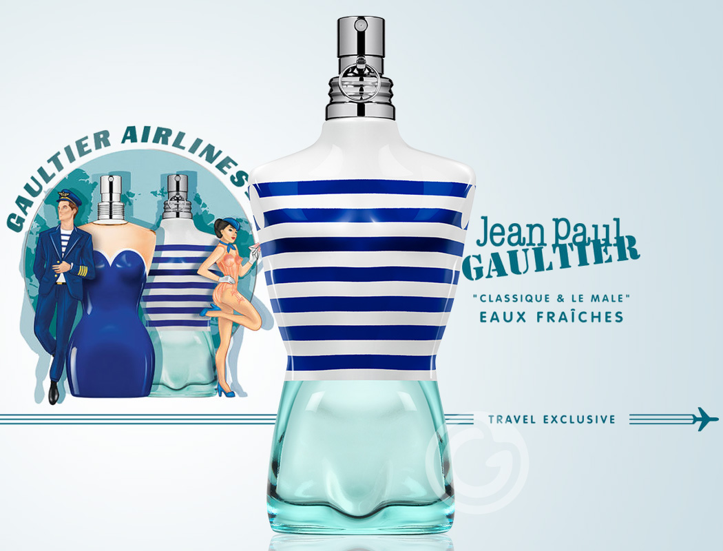 Perfume Le Male Eau Fraîche Gaultier Airlines Jean Paul Gaultier