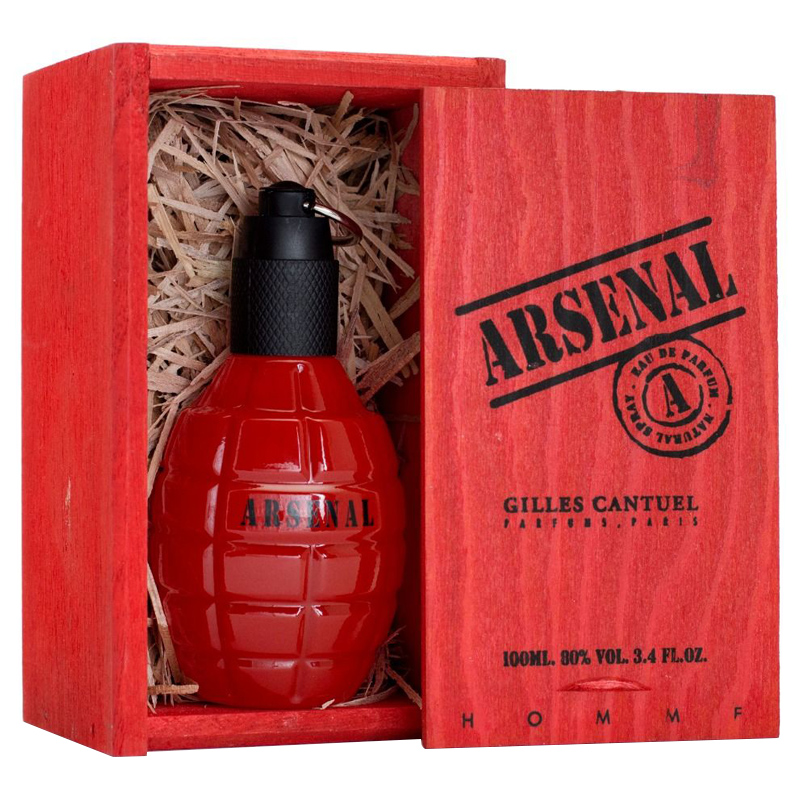 Perfume Arsenal Red Gilles Cantuel Eau de Parfum GiraOfertas