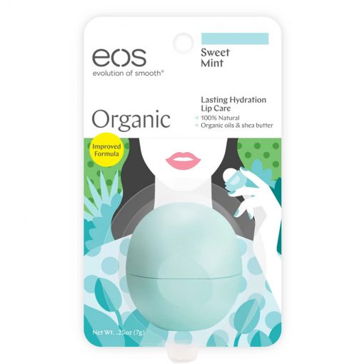 EOS Organic Sweet Mint - Hidratante Labial 100% Natural