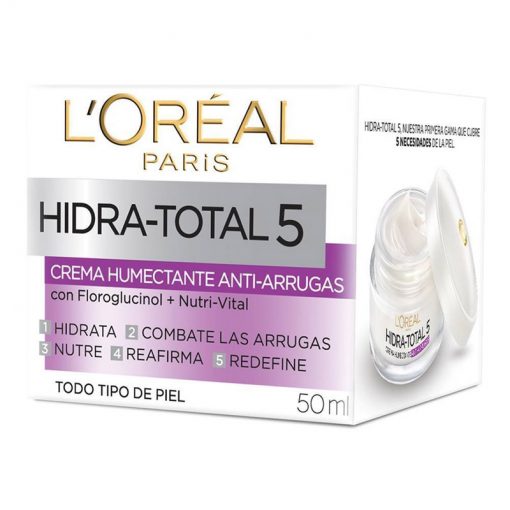 L'Oréal Paris Hidra-Total 5 - Creme Anti Rugas 50ml