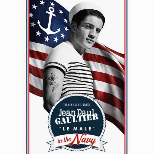 Le Male In the Navy Jean Paul Gaultier Eau de Toilette Masculino