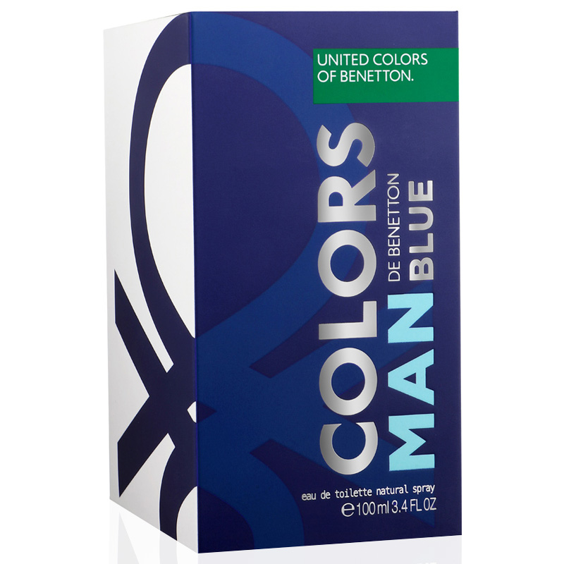 Colors Man Blue Benetton Eau de Toilette Masculino
