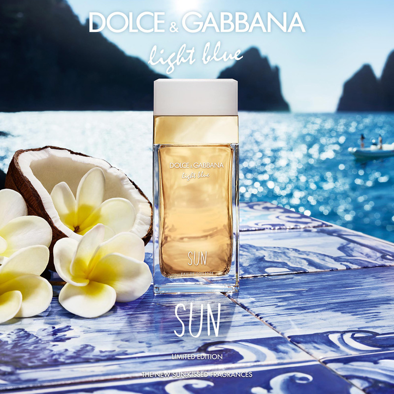 dolce and gabbana light blue limited edition