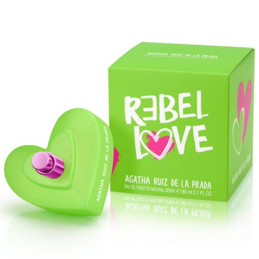 Rebel Love Agatha Ruiz de La Prada Eau de Toilette Feminino