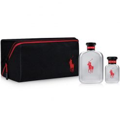 Kit Polo Red Rush Ralph Lauren EDT 125ml + 40ml + Travel Bag