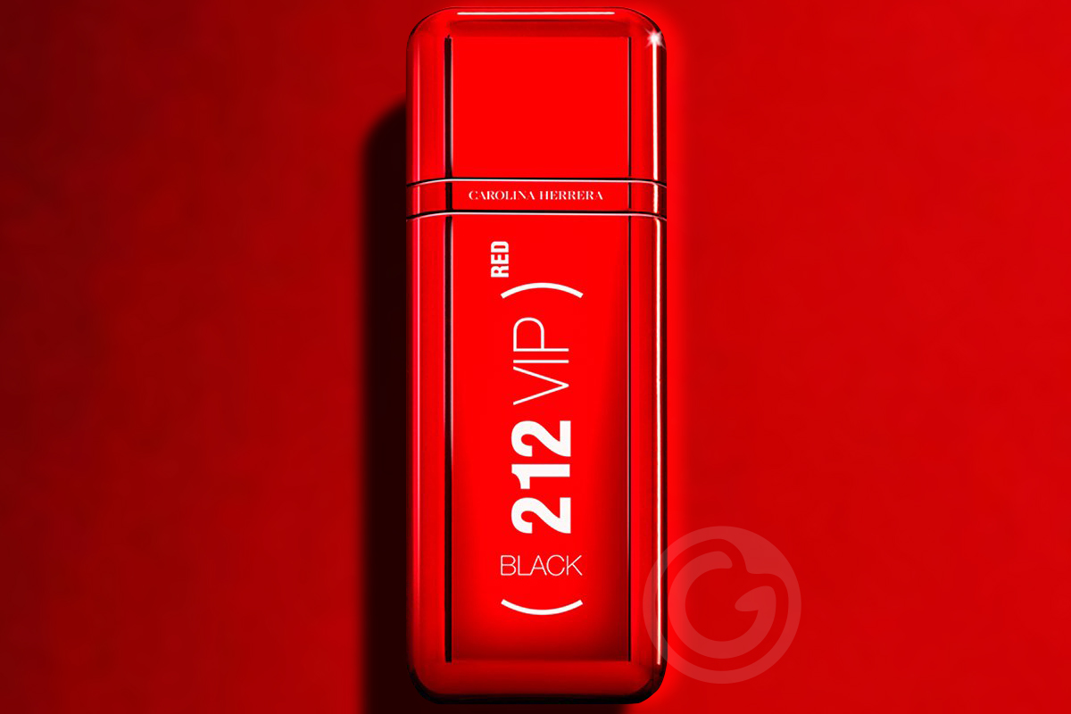 212 VIP Black RED Edition Carolina Herrera Eau de Parfum Masculino