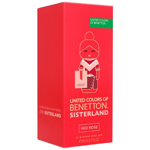 Sisterland Red Rose Benetton Eau de Toilette Feminino