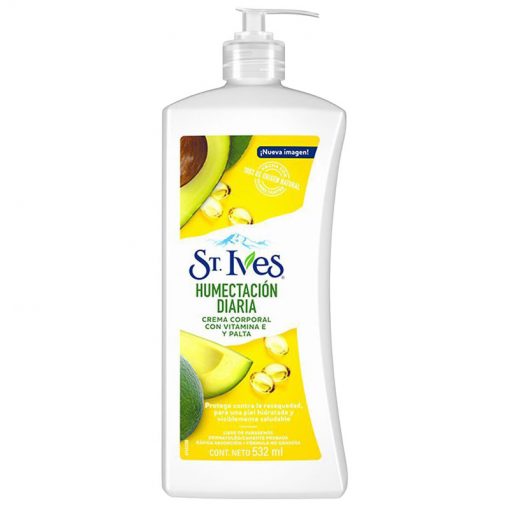 St. Ives Abacate e Vitamina E - Creme Corporal Hidratante