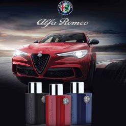Black Alfa Romeo Eau de Toilette Masculino