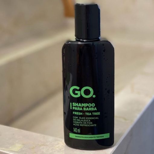 GO. Man Fresh Tea Tree - Shampoo para Barba