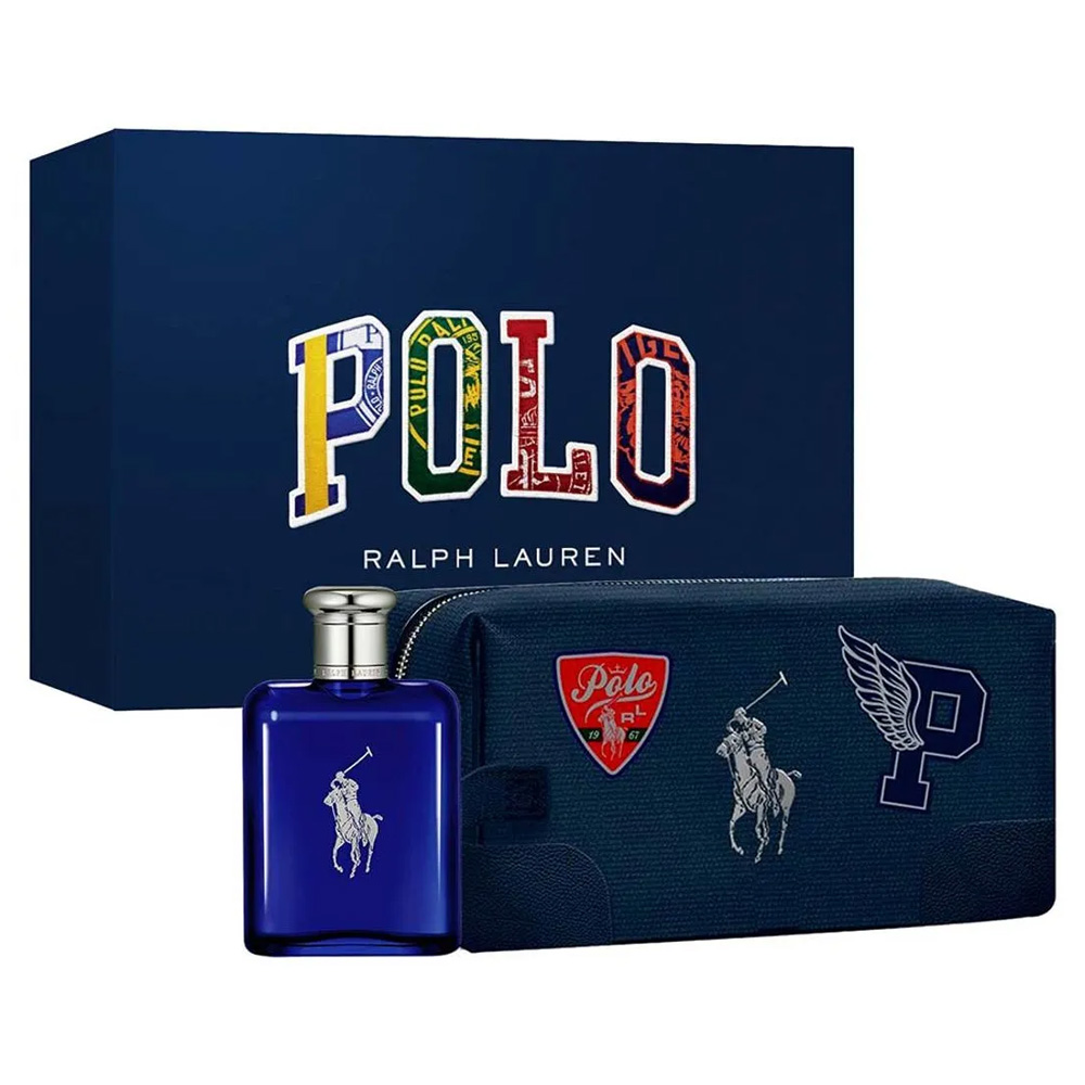 Kit Coffret Polo Blue Ralph Lauren Eau de Toilette + Necessaire