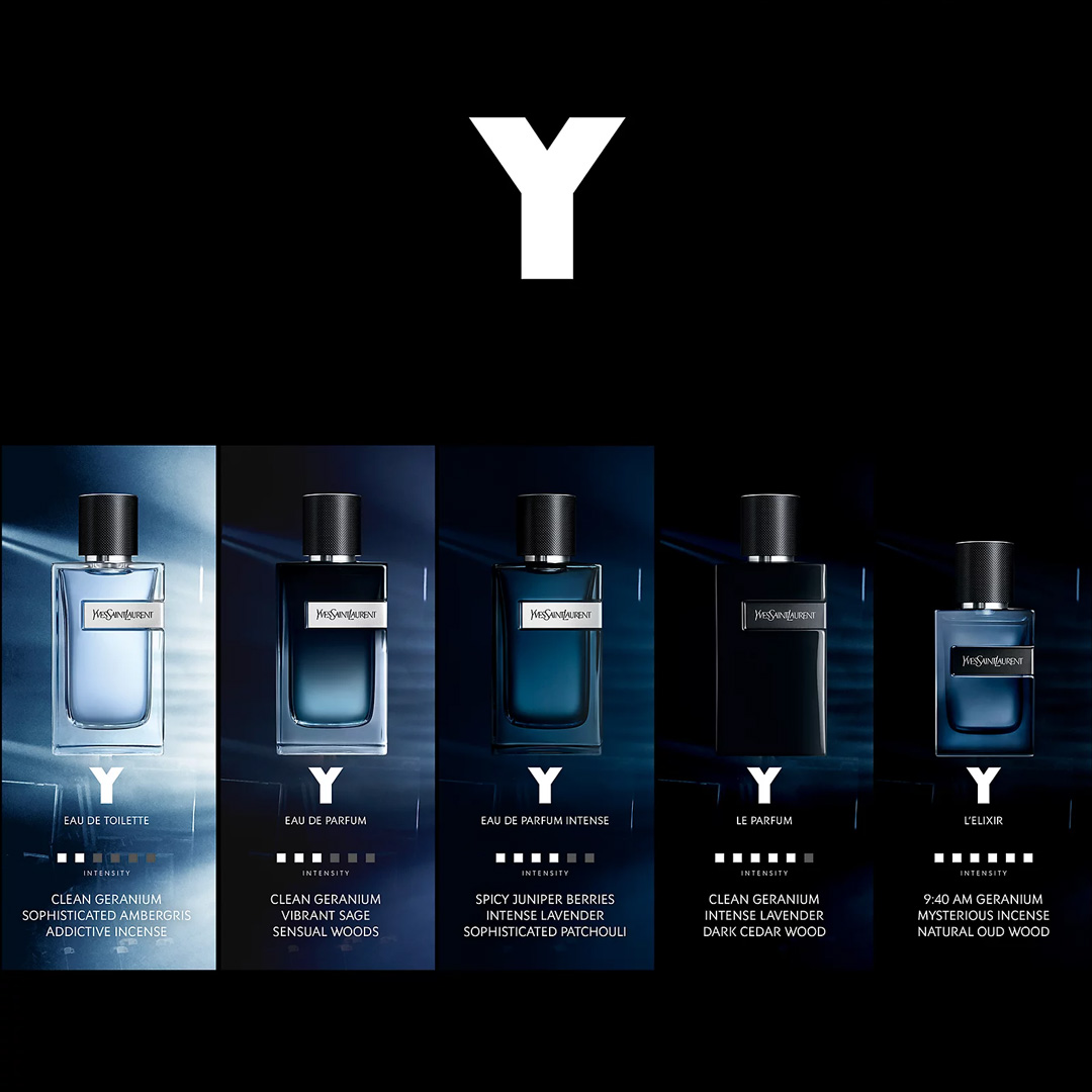 Y L'Elixir Parfum Concentré Yves Saint Laurent Masculino