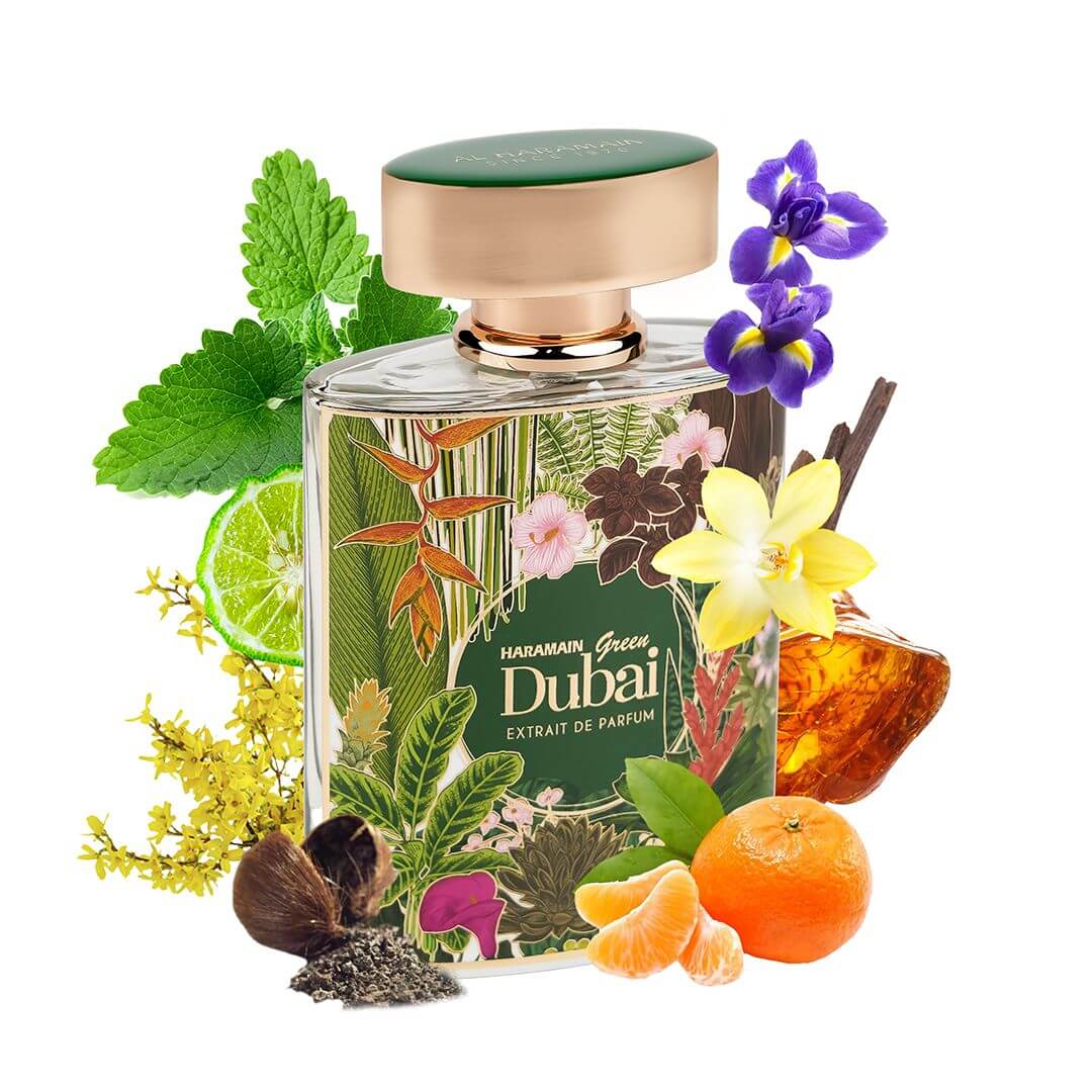 Green Dubai Al Haramain Extrait De Parfum Unissex