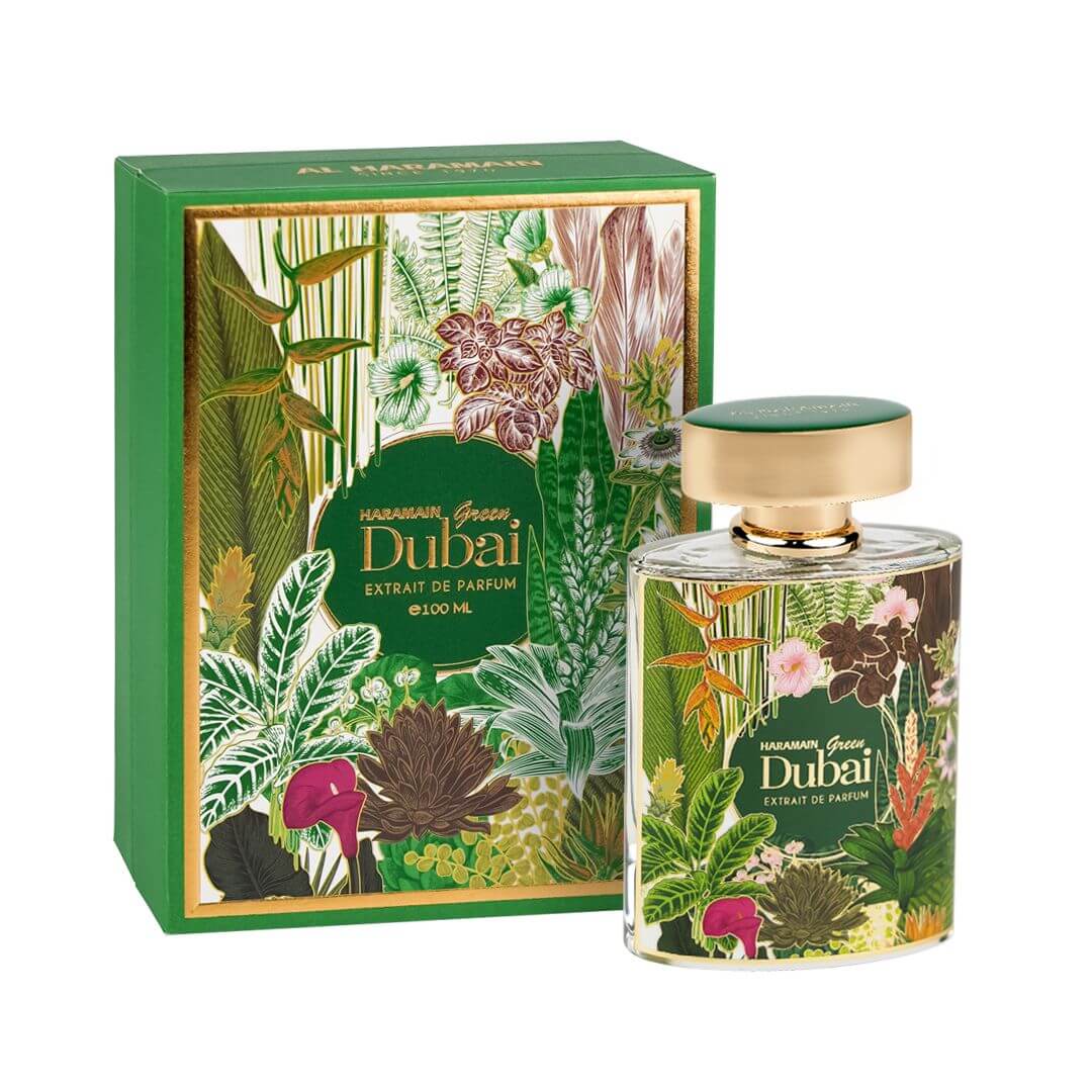 Green Dubai Al Haramain Extrait De Parfum Unissex