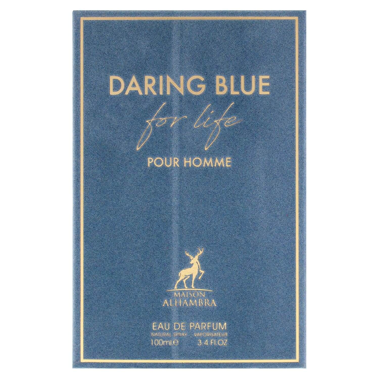 Daring Blue For Life Maison Alhambra Eau de Parfum Masculino