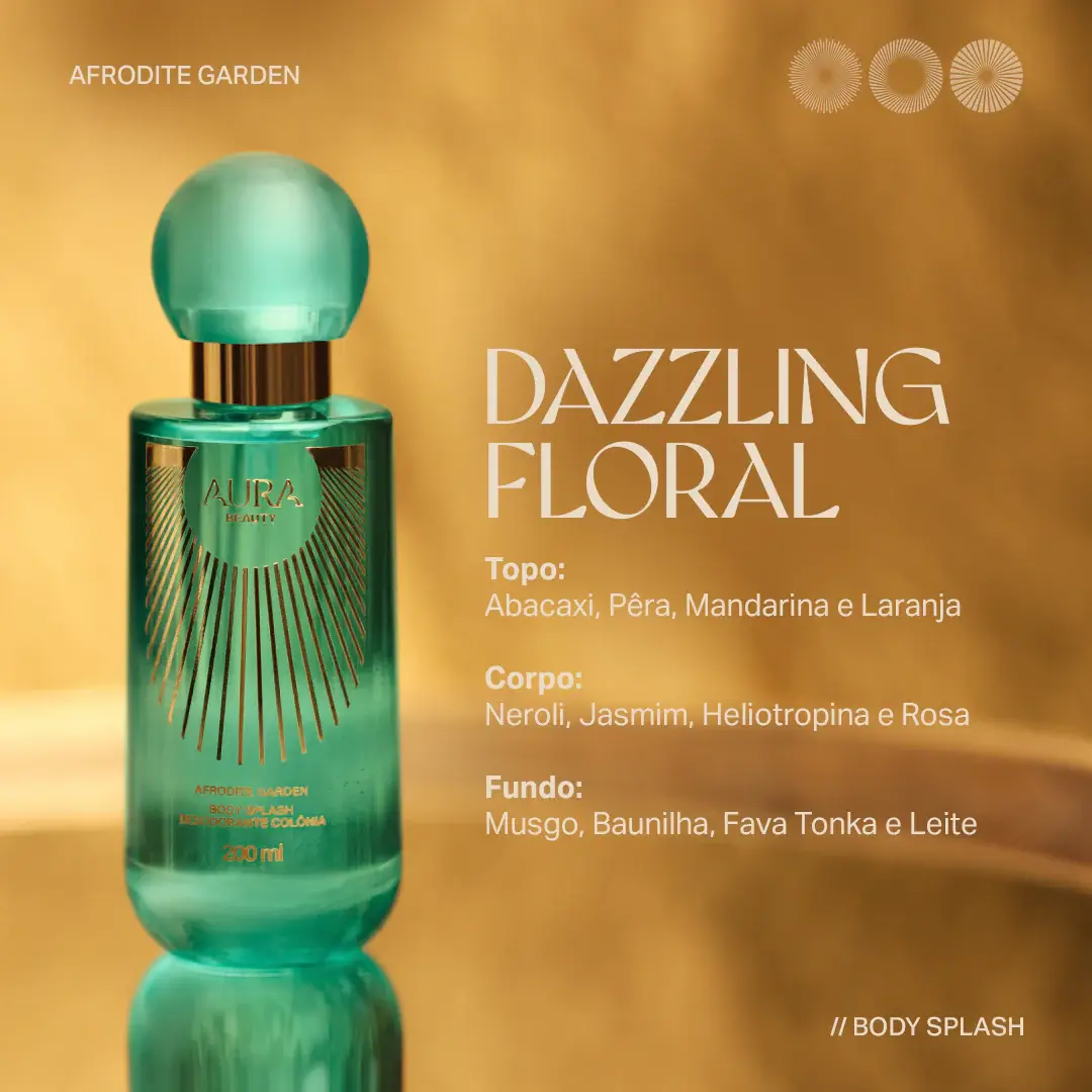 Afrodite Garden Aura Beauty by Jade Picon Body Splash Feminino