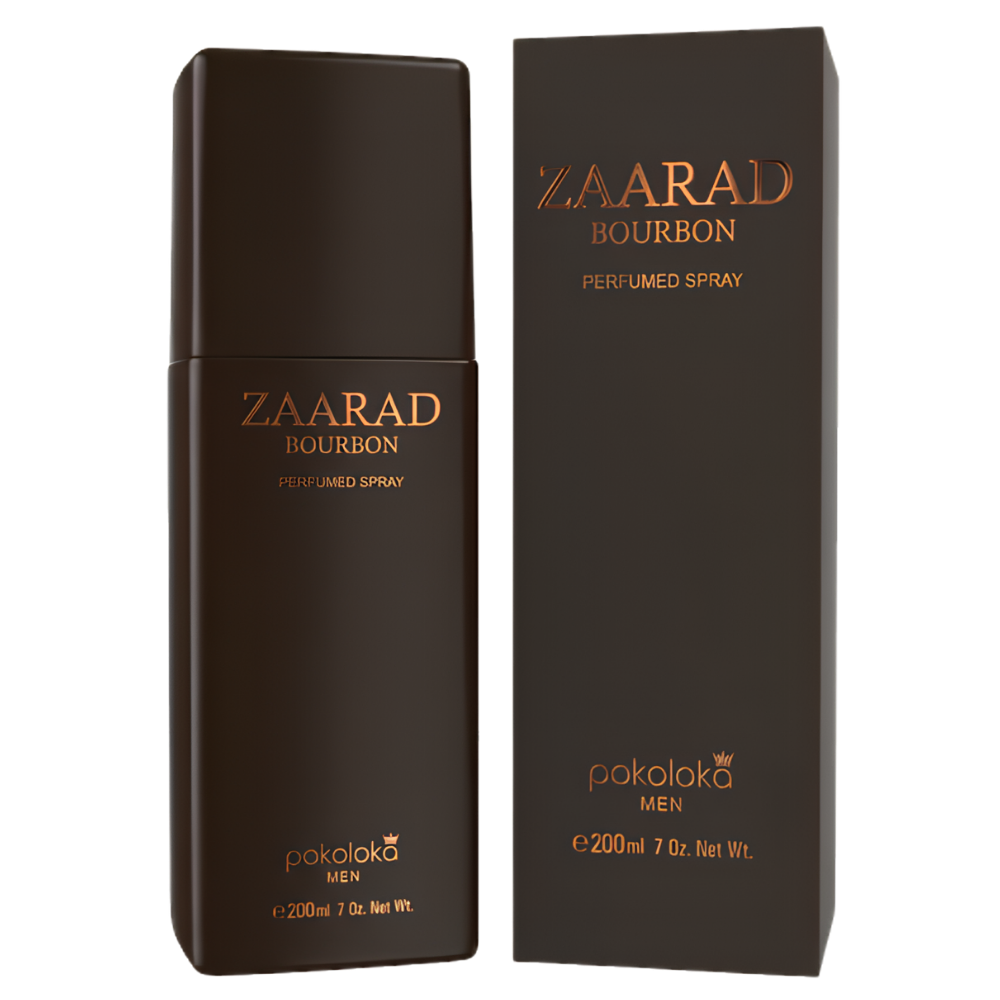 POKOLOKA BODY SPLASH MASC ZAARAD BOURBON 200ML