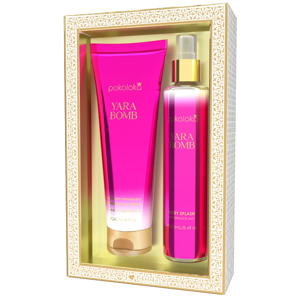 POKOLOKA KIT LOCAO+BODY SPLASH YARA BOMB 240ML