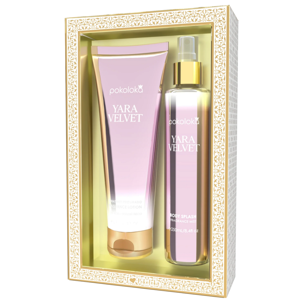POKOLOKA KIT LOCAO+BODY SPLASH YARA VELVET 240