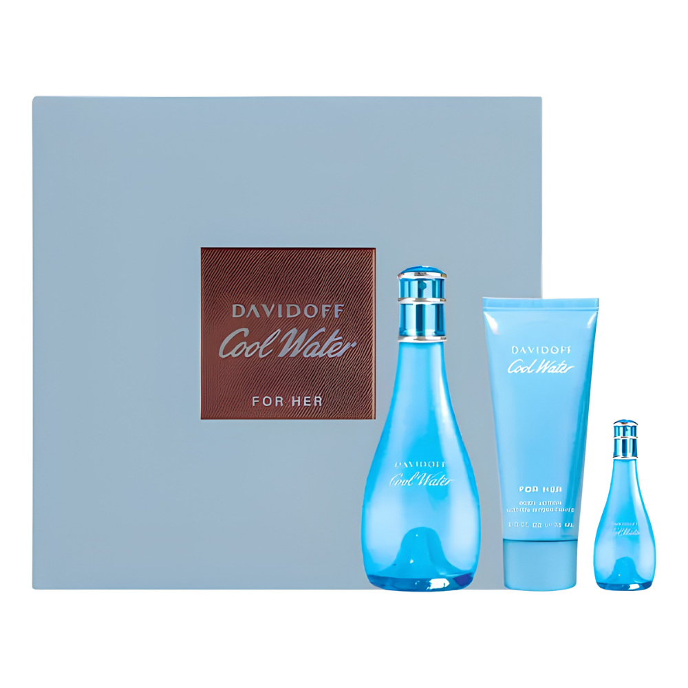 DAVIDOFF COOL WATER KIT FEM 100+15ML